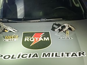Casal é preso com armas de fogo após abordagem no Tabuleiro do Martins