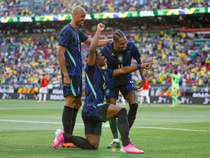 Endrick brilha, Brasil vence o Egito e encerra preparação para a Copa do Mundo