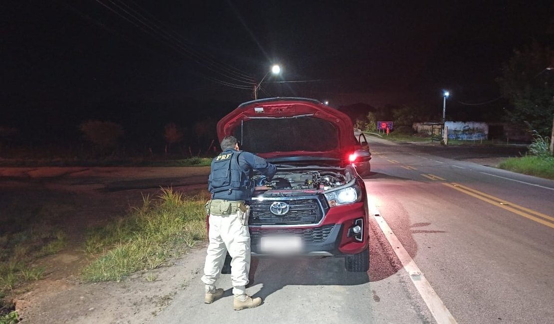 Polícia Rodoviária Federal de Alagoas recupera em Palmeira  veículo roubado há três anos em João Pessoa