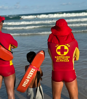 Primeiro dia do ano registra afogamentos e crianças perdidas em praia do Francês