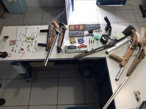 Quatro são presos em operação conjunta em Palmeira dos Índios
