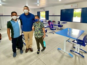 Retorno das aulas presenciais em Feira Grande ocorre de forma tranquila
