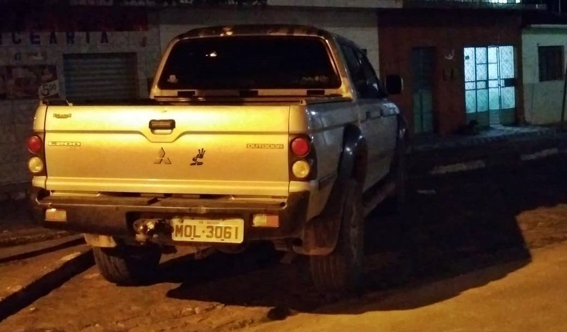 Operação detém acusados de roubar caminhonete em São Miguel dos Campos