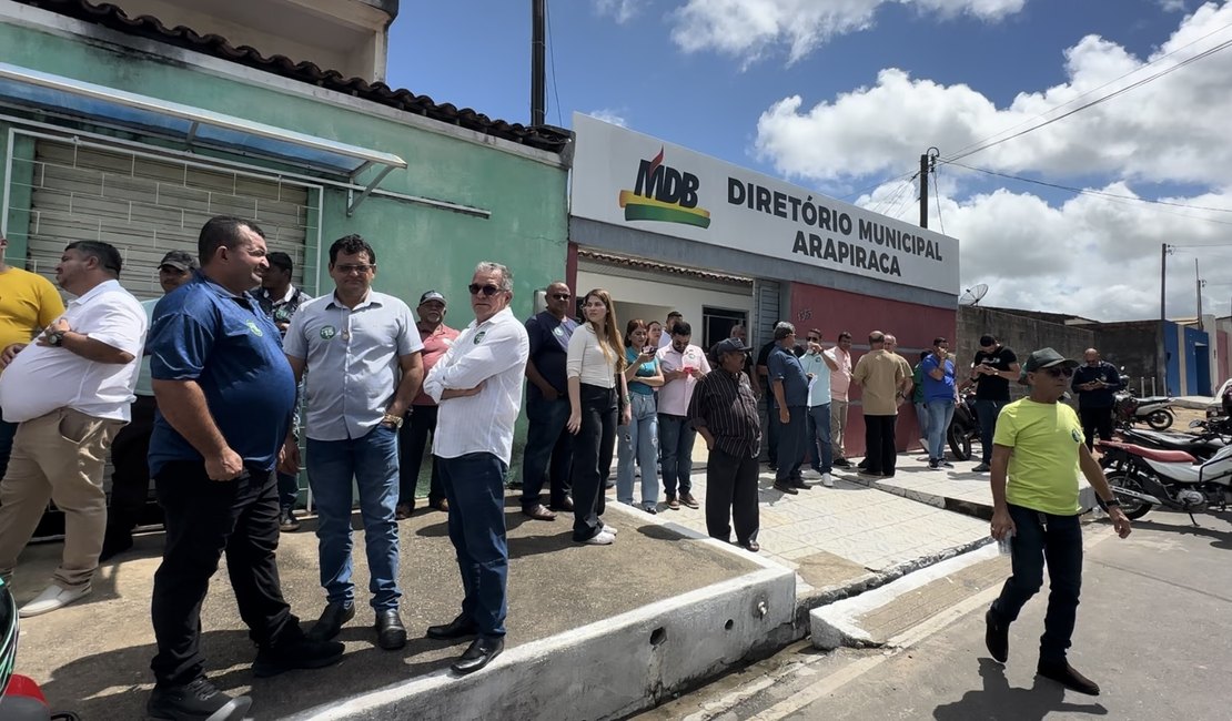 Convenção do MDB atrasa e indefinição sobre vice de Luciano Barbosa persiste