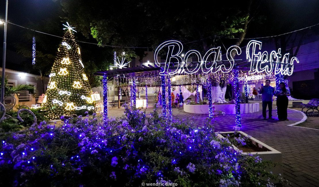 Programação do Natal de Luzes segue nesta quinta (11) em Palmeira dos Índios