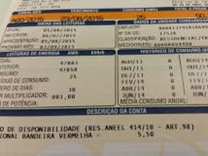 Tarifa de energia deve permanecer sem custo adicional até março