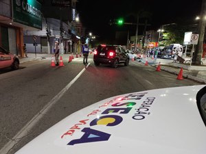 Operação Lei Seca é realizada em Arapiraca e resulta em três prisões em flagrante