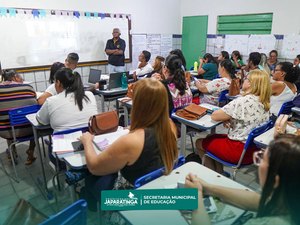 Professores de Japaratinga participam de capacitação do Educa