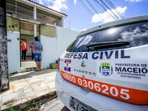 Defesa Civil registra sete ocorrências na capital durante chuvas 