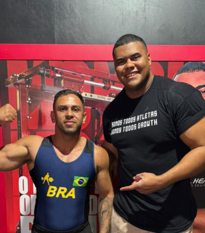 Alagoano Anderson Silva é campeão mundial de powerlifting em Santa Catarina