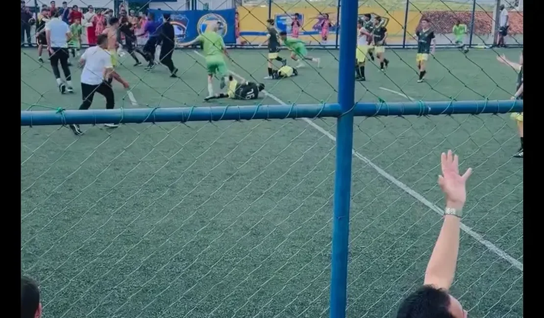 Agressão deixa atleta de Maceió desacordado em final da Garanhuns Cup