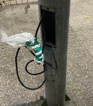 Furtos de energia deixam Centro de Maceió às escuras e prejudicam população
