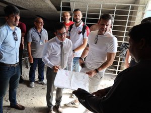 MPAL visita o Rei Pelé para averiguar obras e condições de funcionamento