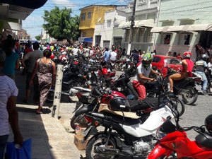 Criminosos assaltam agência do Bradesco no Centro de Teotônio Vilela