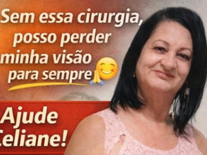 Filha faz apelo para custear cirurgia ocular de mãe em Arapiraca: 'ela pode perder a visão'