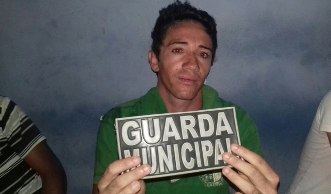 Homem é preso após ameaçar idoso em Girau