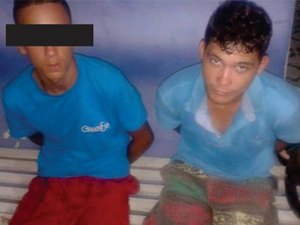 Duas pessoas são detidas durante tentativa de assalto