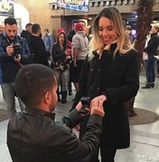 [Vídeo] Em Las Vegas, advogado arapiraquense pede namorada em casamento de forma inédita