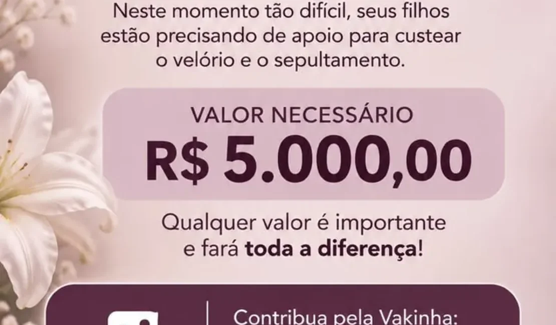 Família de Joseane Santos faz vaquinha para despesas de velório e sepultamento