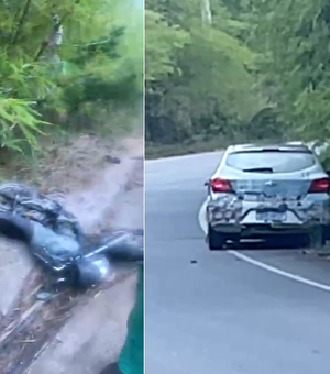 Dois homens ficam feridos após colisão entre carro e moto no Benedito Bentes