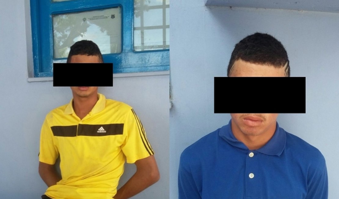 Dois menores são apreendidos suspeitos de roubar moto em Arapiraca
