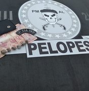 Jovem é preso com maconha e dinheiro em Colônia Leopoldina