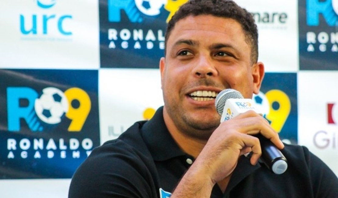 Academia de futebol do Ronaldo 'Fenômeno' será inaugurada em Maceió