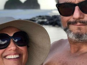 Sandra Annenberg se declara ao marido, Ernesto Paglia: ''Amor da minha vida''