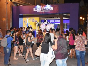 Estande Sesi/Senai conquista o público na Bienal do Livro de Alagoas