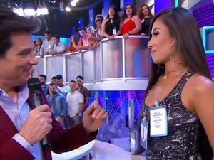 Celso Portiolli ganha cantada de participante do xaveco 