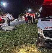 Médico do Samu fica ferido em colisão na rodovia BR 316