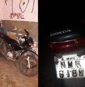 Moto com queixa de roubo é encontrada no bairro Primavera, em Arapiraca