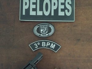 Polícia prende homem e apreende revólver em bar de Arapiraca