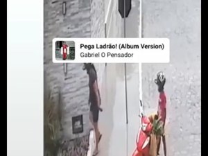 [Vídeo] Câmeras flagram furto de plantas em Arapiraca
