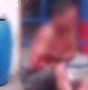 Homem tenta matar outro com garrafa de vidro e é preso no Jacintinho
