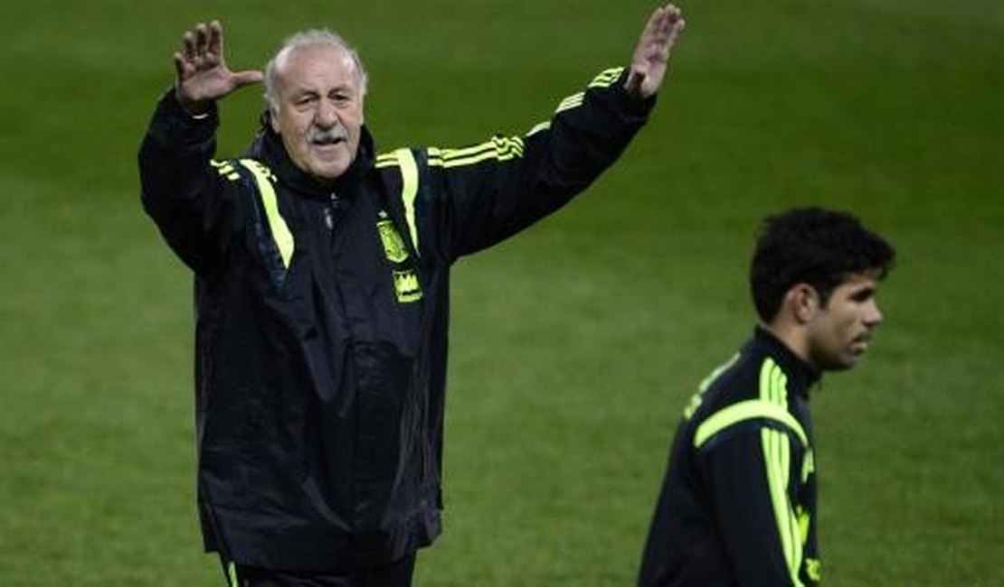 Del Bosque testará Diego Costa e Juanfran neste sábado