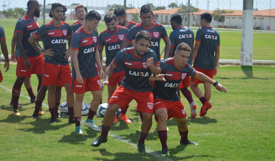 CRB embarca nesta terça-feira (15) para estreia no Nordestão contra o Bahia