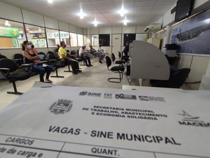 Sine Maceió oferta 79 vagas de emprego nesta segunda-feira (31)