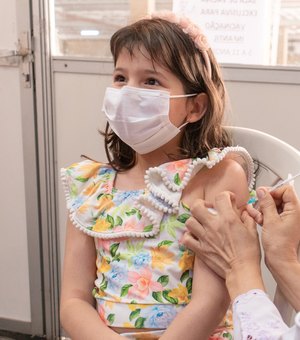 Vacinação de crianças de 10 a 11 anos e sem comorbidades inicia hoje (19) em Maceió