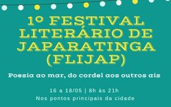 Município de Japaratinga sedia 1º Festival Literário