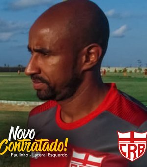 Paulinho cumpre suspensão e desfalca o CRB na partida contra o Boa Esporte-MG