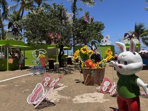 Vila Vestir Massayó com decoração de Páscoa será aberta nesta sexta-feira (6)