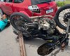 Acidente entre carro e moto deixa uma pessoa ferida no bairro Perucaba, em Arapiraca