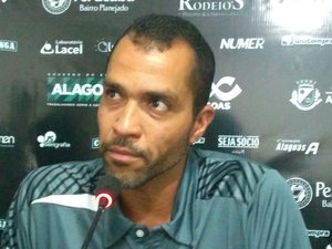 Consciente da responsabilidade técnico diz: ' O ASA é muito maior que o Luiz Paulo'