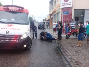 Acidente de trânsito deixa jovem ferida em Arapiraca
