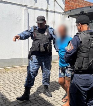 Homem é detido após descumprir medida protetiva em Maceió