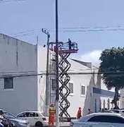 Trabalhador sofre choque elétrico em cima de andaime e é socorrido no Jaraguá