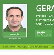 Com candidatura do prefeito indeferida, tio dele é único candidato ao município em Carneiros