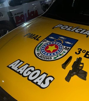 Homem é preso por porte ilegal de arma de fogo de uso restrito em Arapiraca
