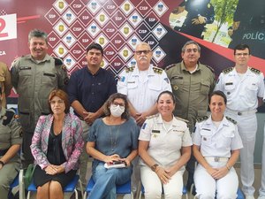 Forças de segurança e secretário de saúde se reúnem para planejar Posto Avançado de Saúde Militar de Palmeira